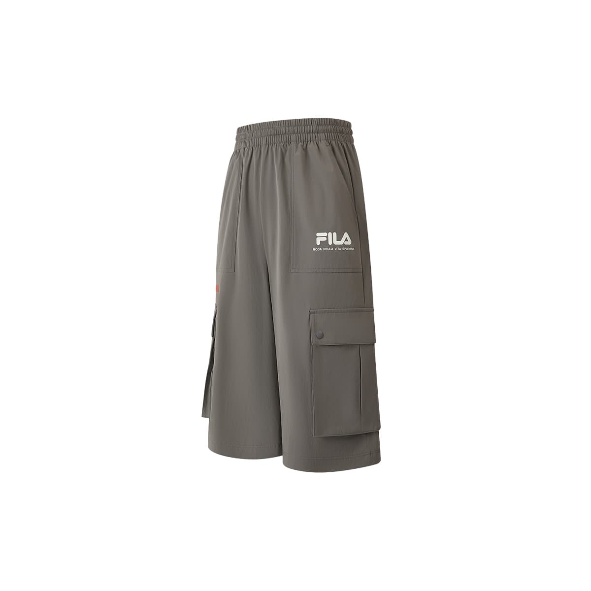 FILA KIDS Шорты Детские Выстиранные Серый - изображение 3