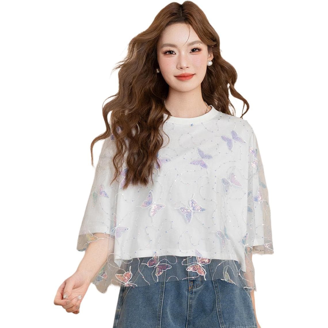 Футболка JEANSWEST Женские T-рубашки - изображение 1