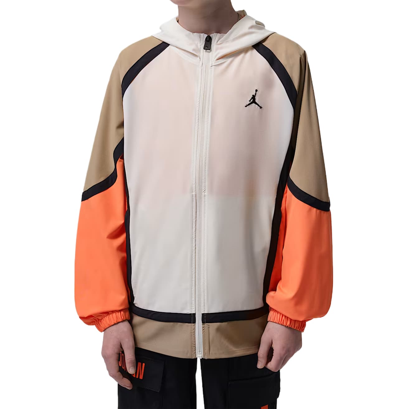 Jordan Outerwear Охлаждающий контрастные цвета плетеный детский - изображение 1