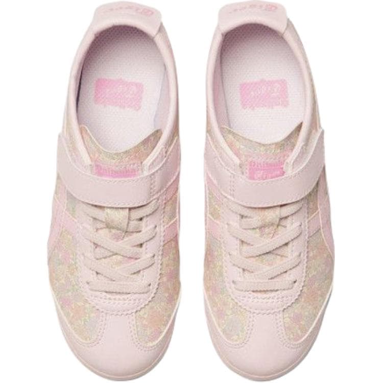 Кроссовки Onitsuka Tiger Low Топ Повседневная обувь Розовый Детский - изображение 5
