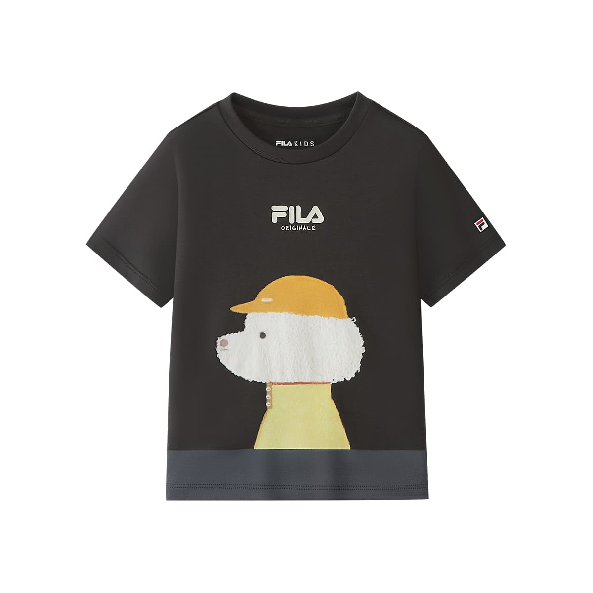 Футболка FILA KIDS T-рубашка Метеоритный черный Детский - изображение 1