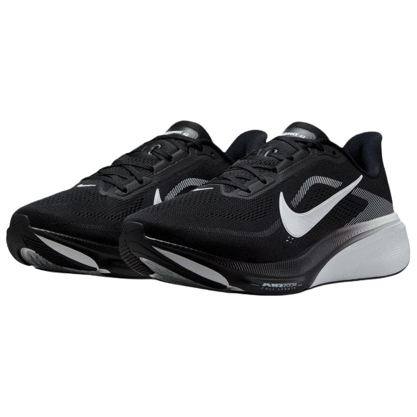 Кроссовки для бега Nike Pegasus 42 Дышащий Oтскок Low Топ Беговые кроссовки Мужской Черный белый - изображение 3