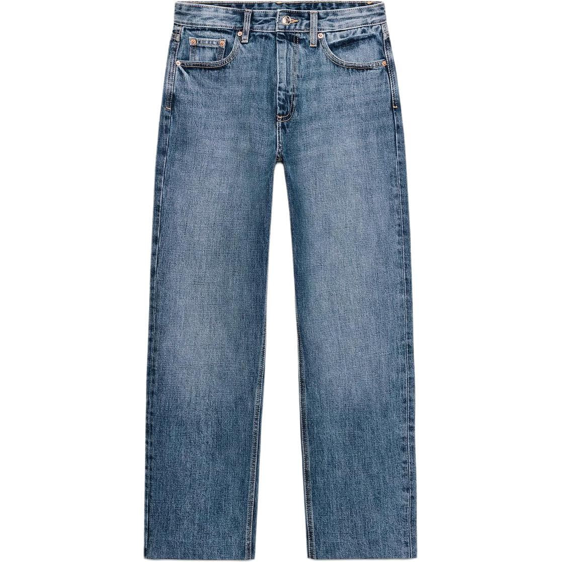 Джинсы ZARA Blue Women's Jeans ZARA Синие Женские Джинсы - изображение 1