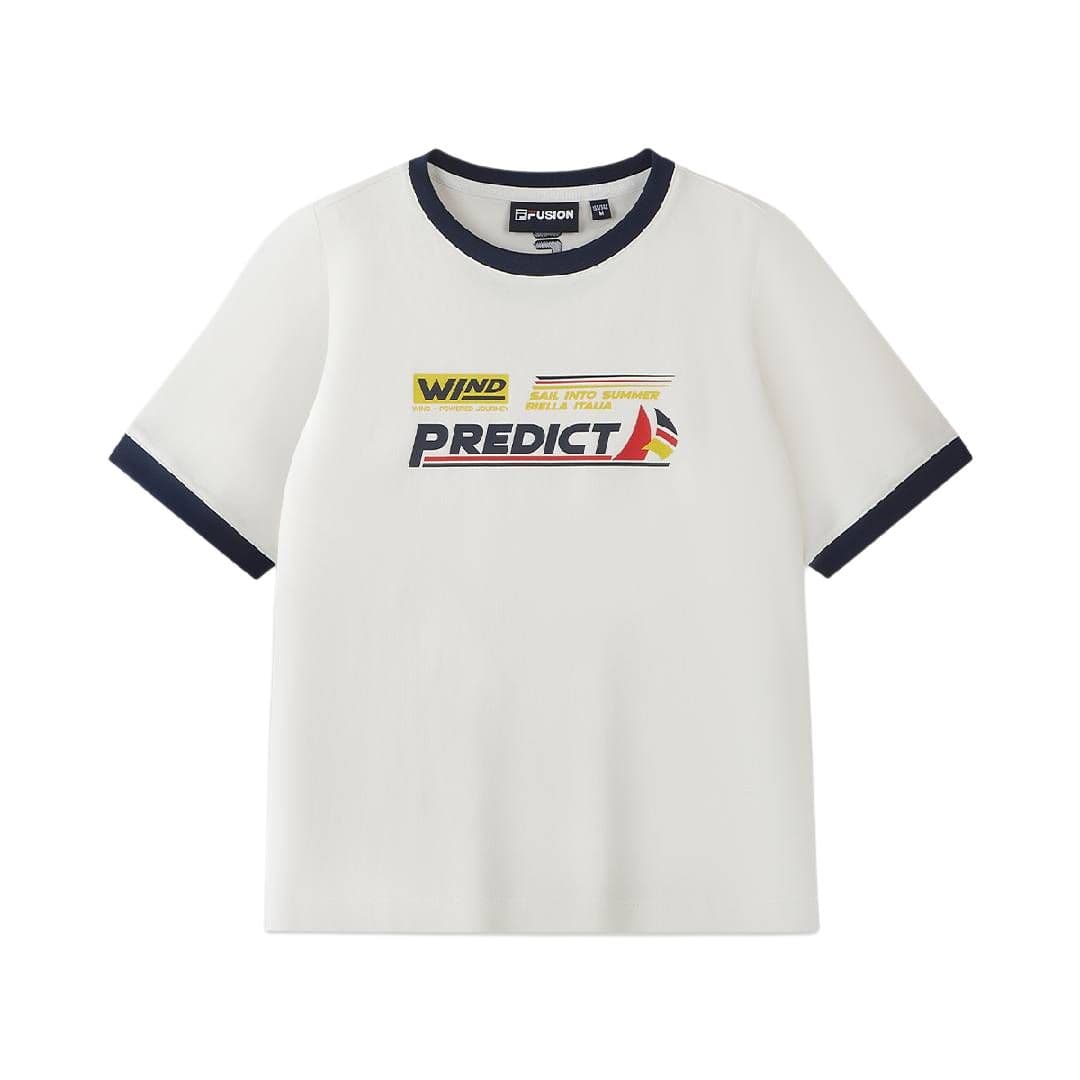 Футболка FILA FUSION Life T-Shirt Женская Молочно-белая - изображение 1