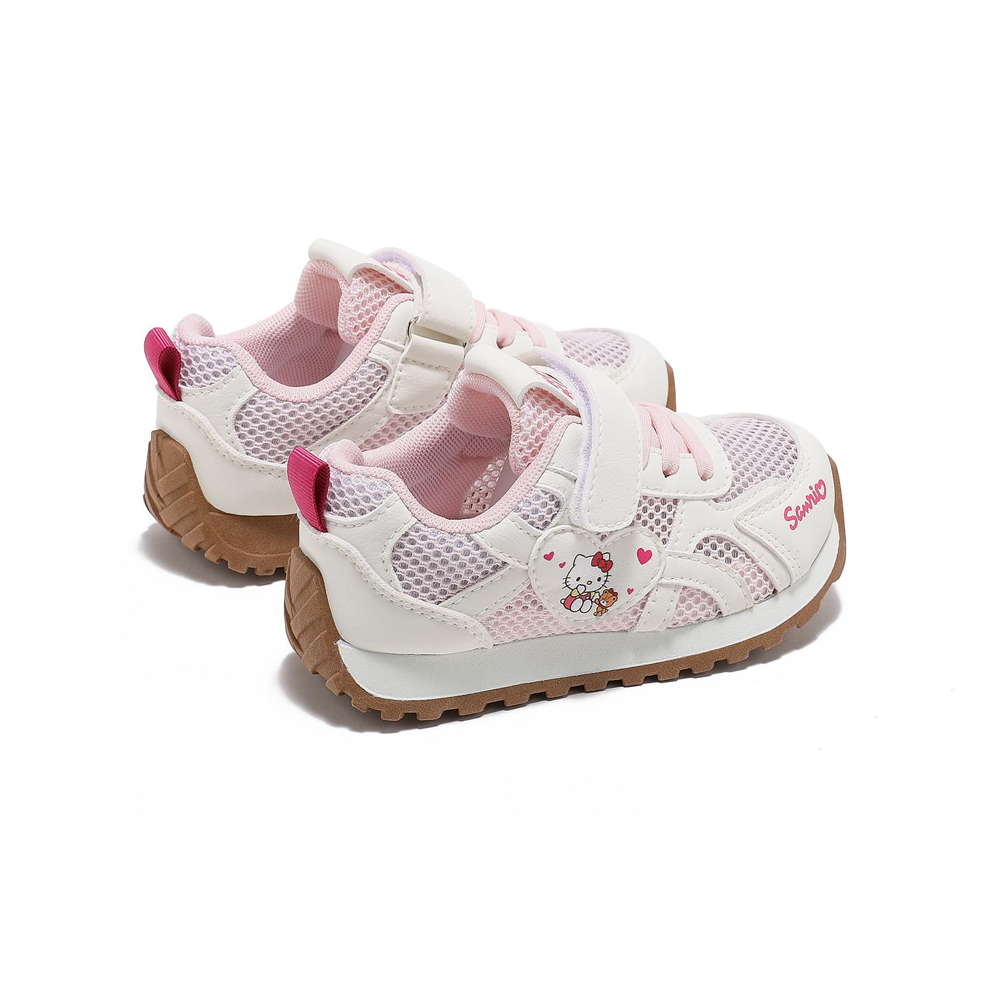Кроссовки Sanrio x Hello Kitty Синтетическая кожа Анти-КИК Амортизация Устойчивость к истиранию Дышащий Низкий верх - изображение 4