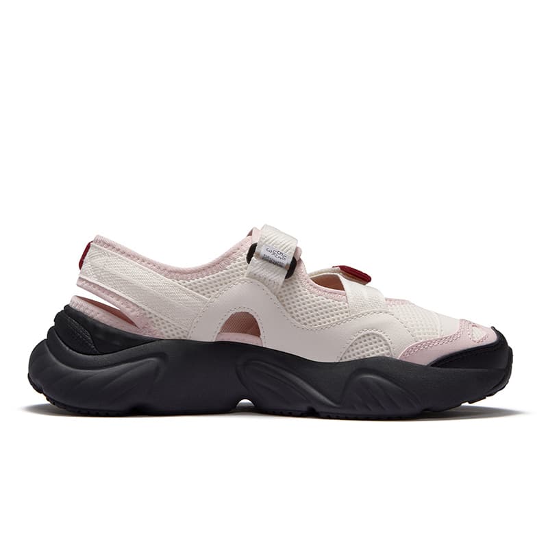 Сандалии FILA FUSION CONCH SANDAL Дышащий Обувь для водного туризма Women's White Красный - изображение 2