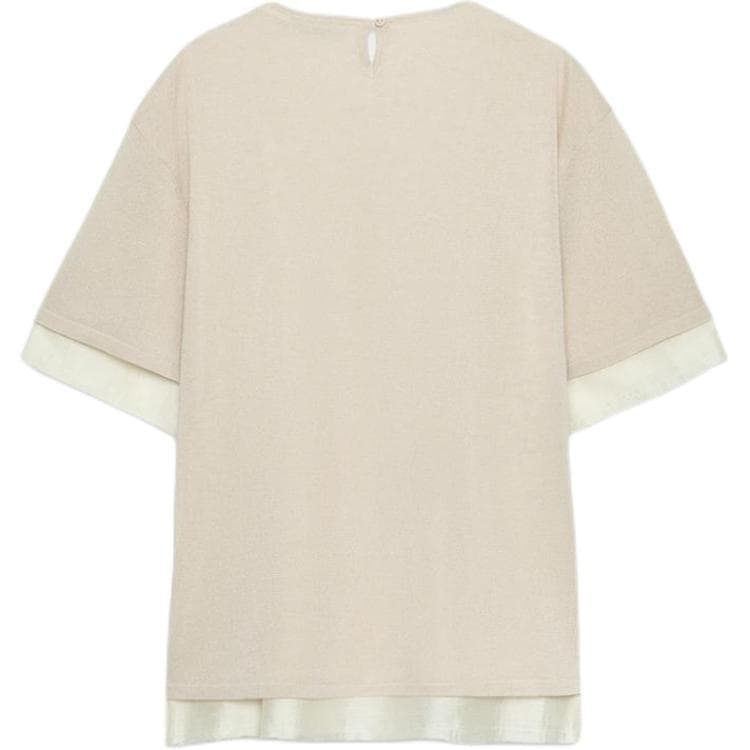 Кофта ZARA Светлый Бежевый Женский Трикотаж - изображение 2