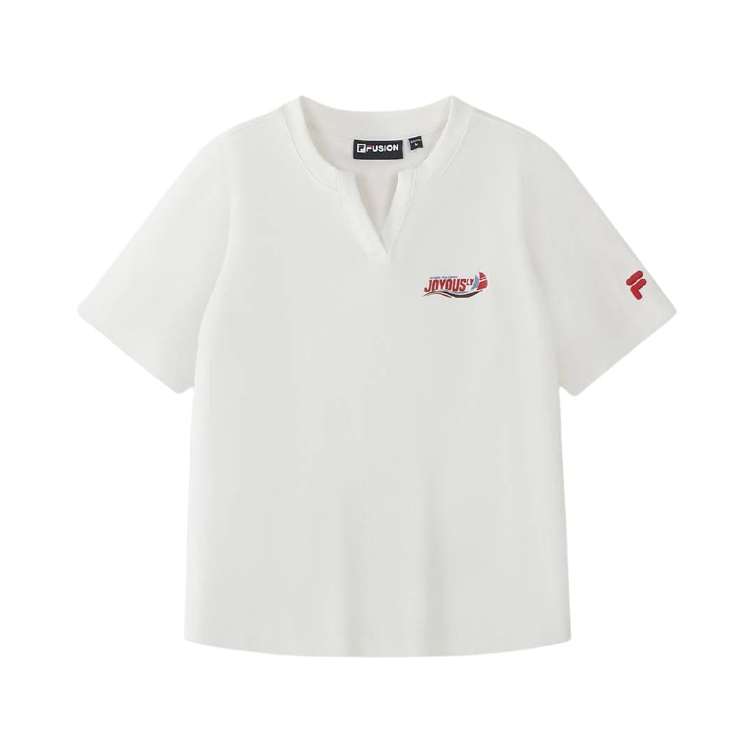 Футболка FILA FUSION Life T-Shirt Женская Молочно-белая - изображение 1