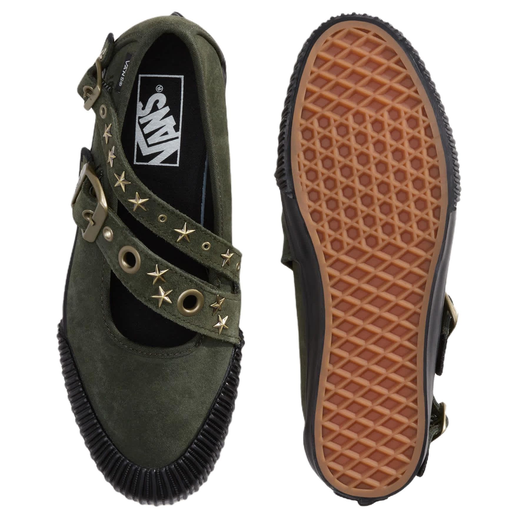 VANS Mary Jane Туфли Мэри Джейн Женские Зеленые - изображение 4