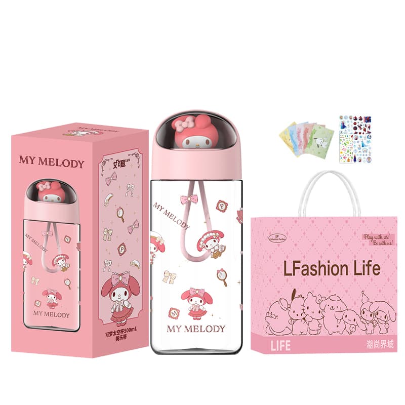 Санрио x AIKESI Hello Kitty Collection Пластиковая подставка для стакана 500 мл - изображение 3