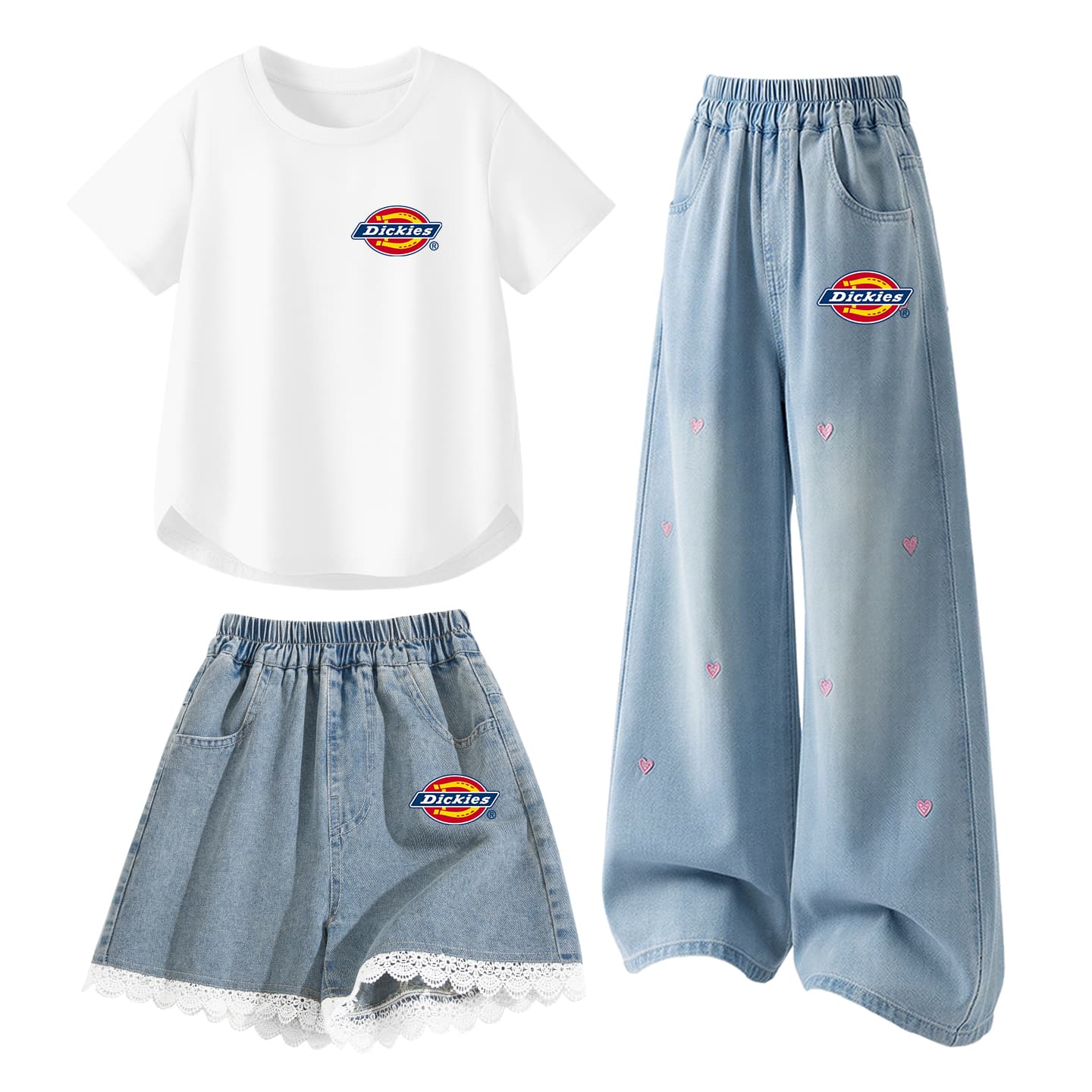 Dickies Повседневный Спортивный Комплект из 3-х Штанов для Детей - изображение 1