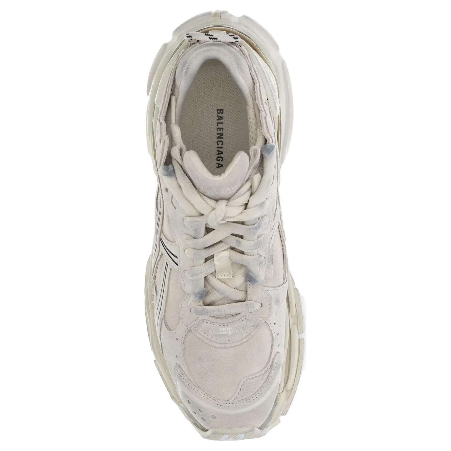 Кроссовки Balenciaga Runner Low Топ Массивные Кроссовки Мужские Бежевые - изображение 5