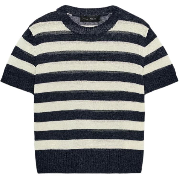 Кофта ZARA Полосы Женские Трикотаж - изображение 1