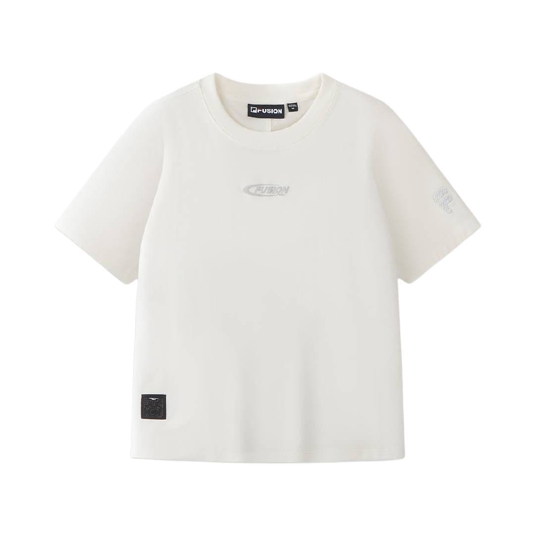 Футболка FILA FUSION T Рубашка Женская Облачный Белый - изображение 1