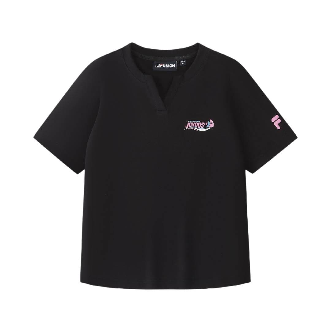 Футболка FILA FUSION Life T-Shirt Женская Глубокий Черный - изображение 1
