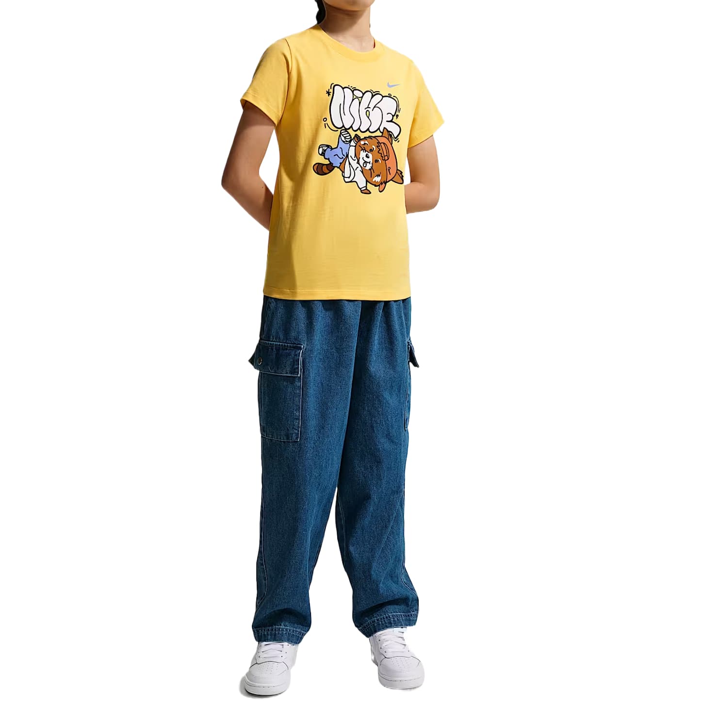 Футболка Nike Sportswear Элегантный топаз Kids T Рубашки - изображение 2