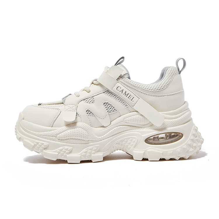 Кроссовки CAMEL Chunky Sneakers Low Top Beige Women's - изображение 1