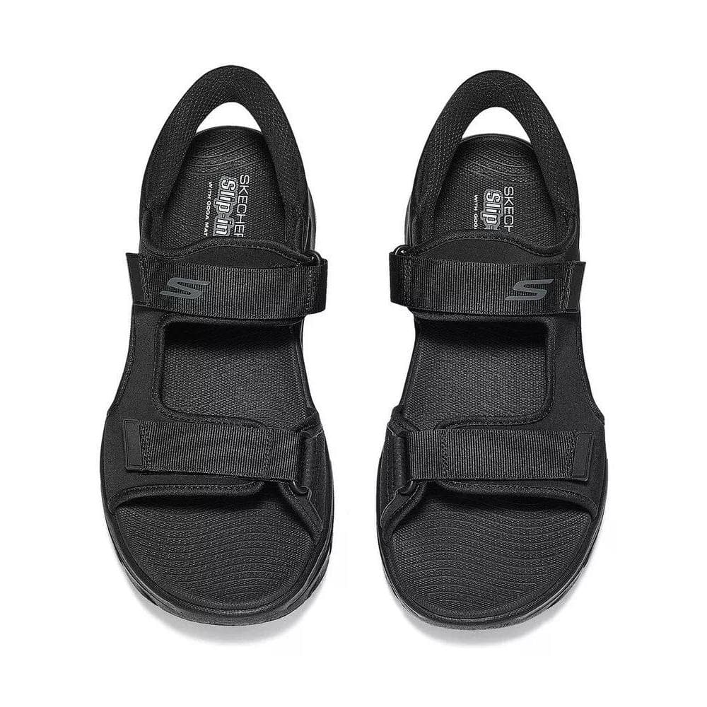 Сандалии с ремешком Skechers Пляжные сандалии 229361 Bbk Мужской - изображение 4