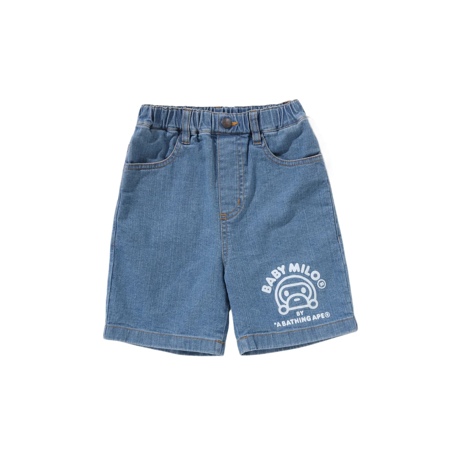 A BATHING APE Blue Kids Shorts - изображение 1