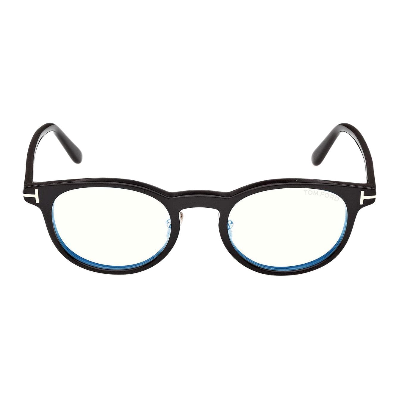 Оправа TOM FORD Круглые очки с диоптриями Унисекс Черные - изображение 2