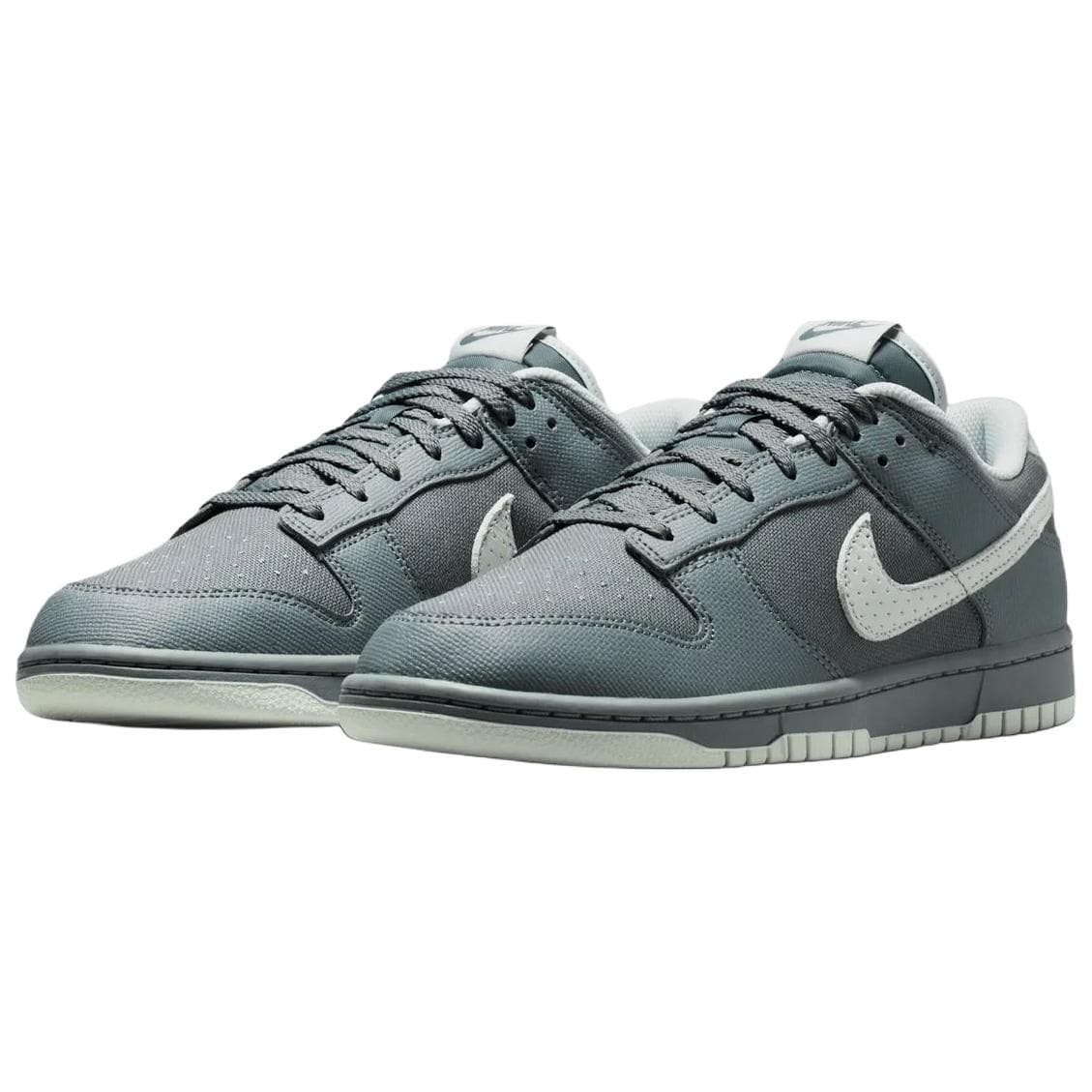 Кроссовки Nike Dunk Low Топ Скейтборд Обувь Мужская Серый - изображение 3
