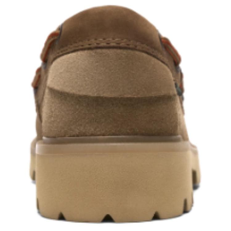 Clarks Cleyhill Boat Коровья кожа Повседневные кожаные туфли Мужские Светло-коричневые - изображение 3