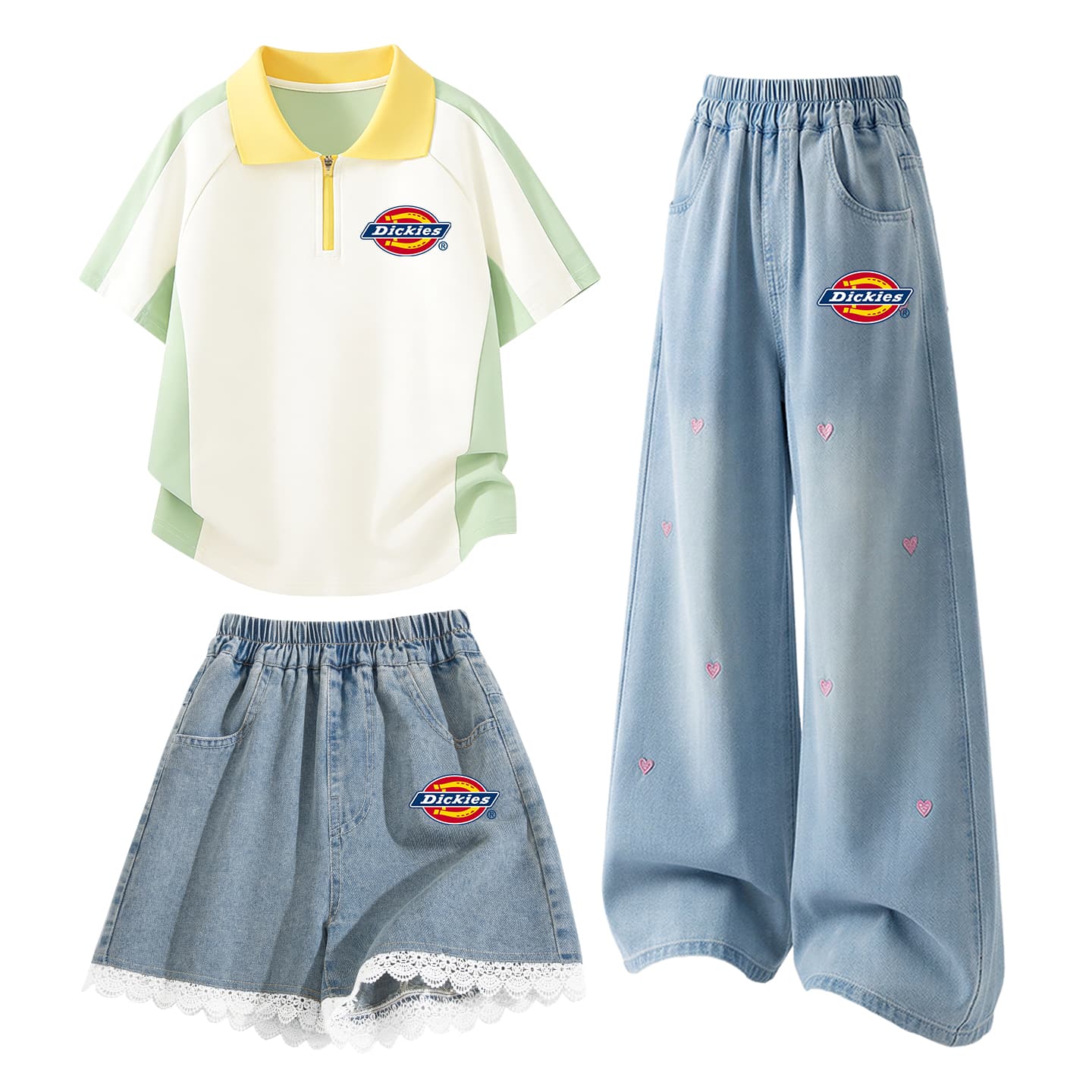 Dickies Повседневный Спортивный Комплект из 3-х Штанов для Детей - изображение 1