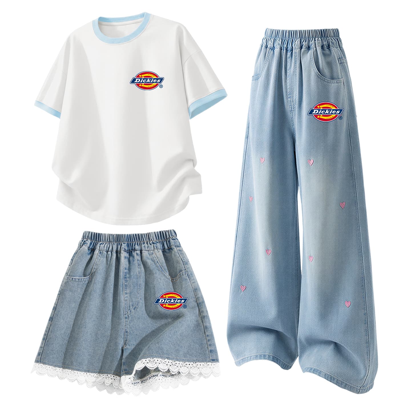 Dickies Повседневный Спортивный Комплект из 3-х Штанов для Детей - изображение 1