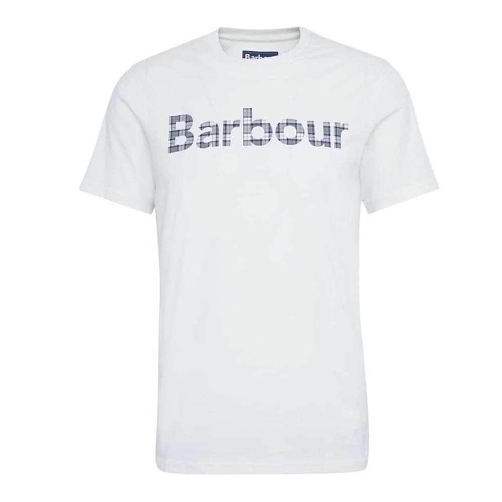 Футболка BARBOUR Белая Мужская Футболка - изображение 1