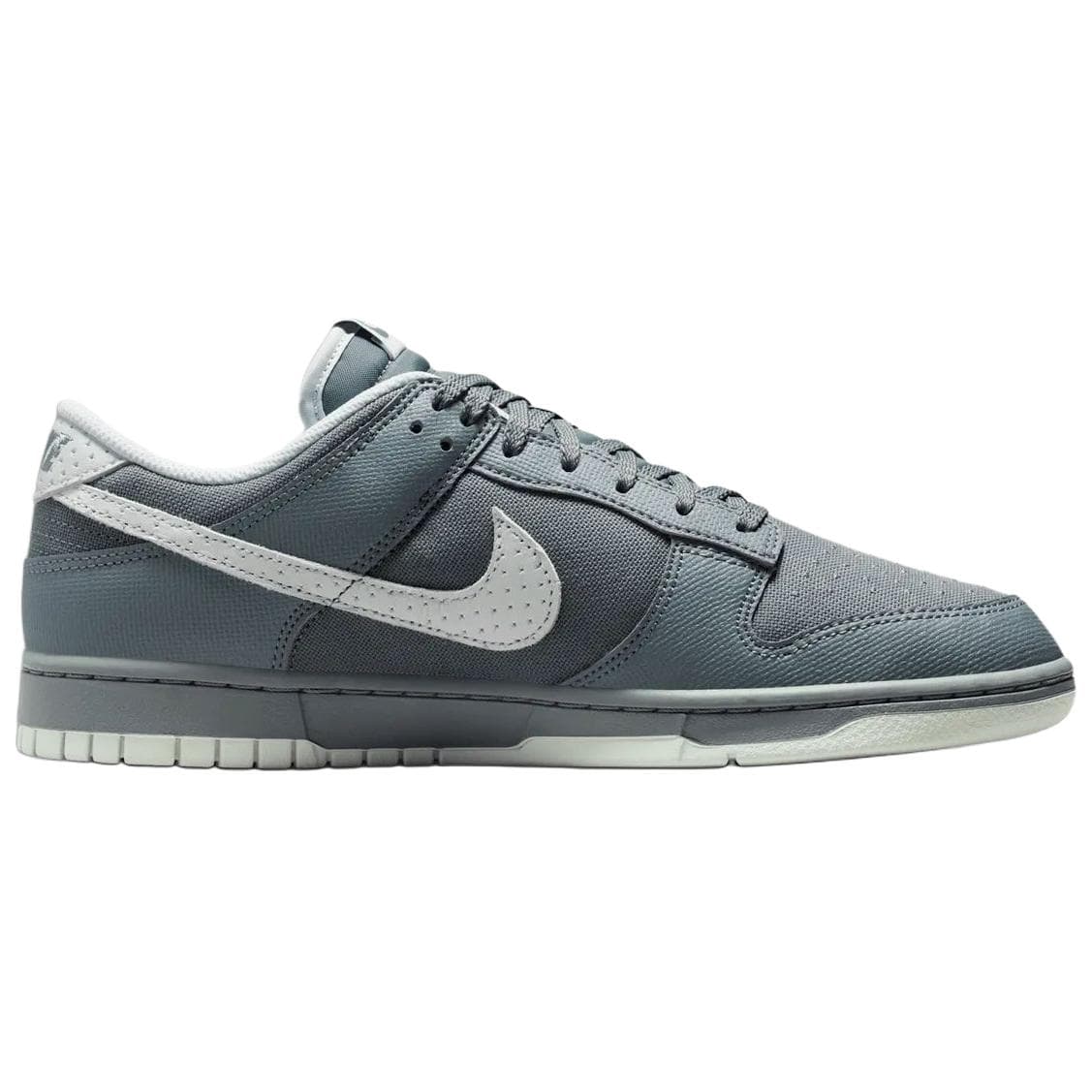 Кроссовки Nike Dunk Low Топ Скейтборд Обувь Мужская Серый - изображение 2