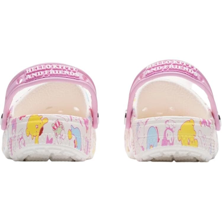 Crocs x Hello Kitty Classic clog Kids Sabo Детский Розовый Белый - изображение 5