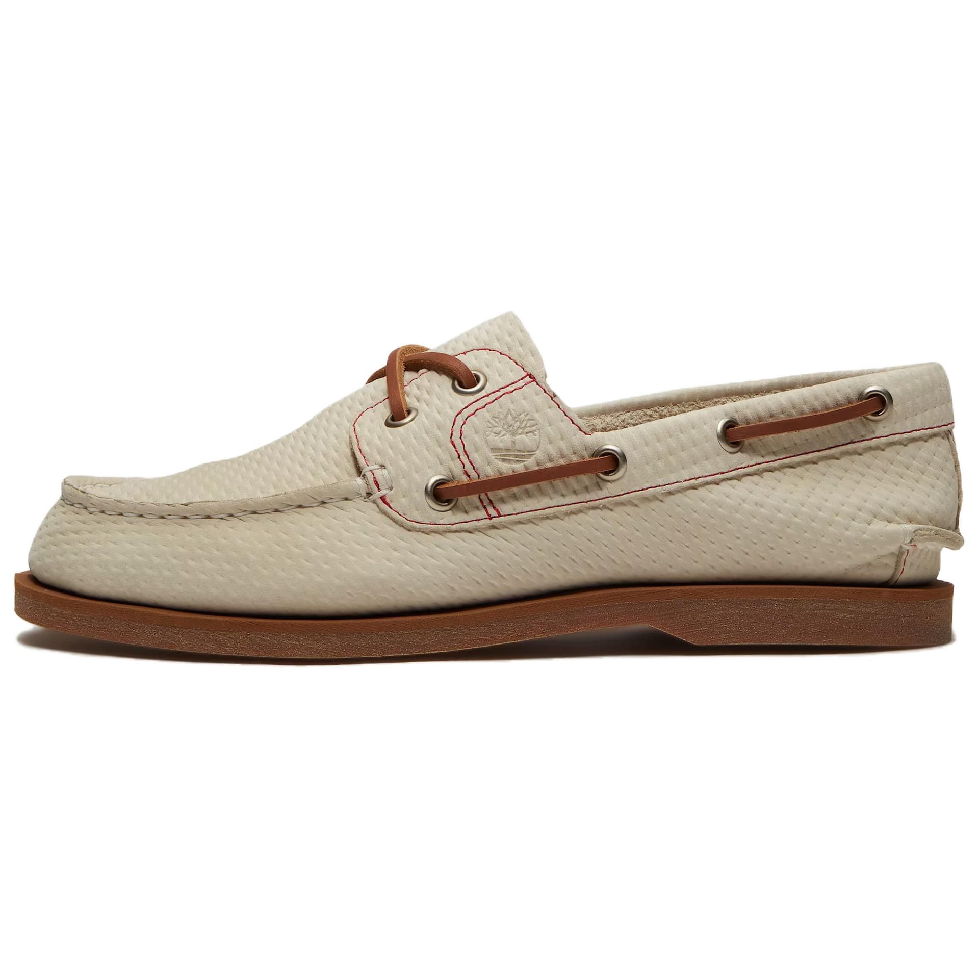 Timberland Classic Boat Кожа Топсайдеры Женские Экрю - изображение 1