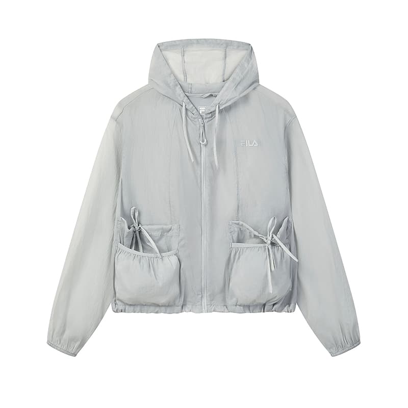 Куртка FILA ORIGINALE Куртка Женские Синий Туманно-серый - изображение 1