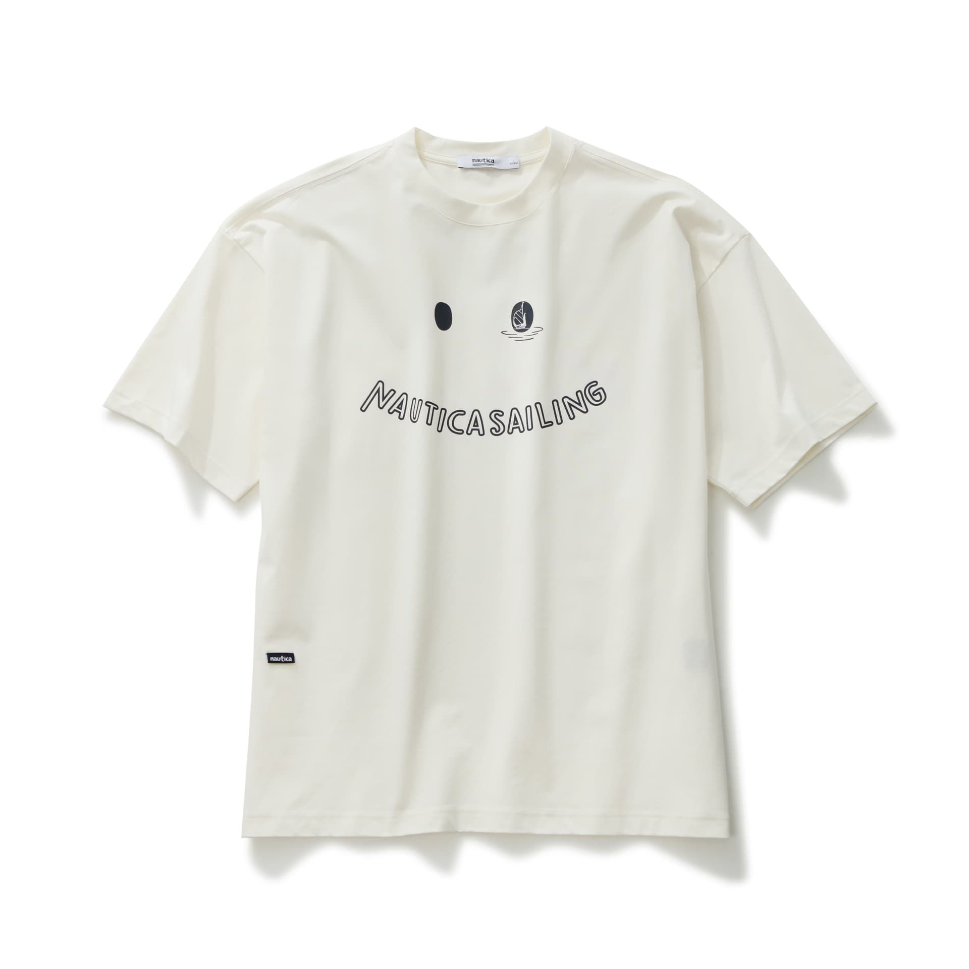 Футболка Nautica White Sail T-рубашка унисекс - изображение 1