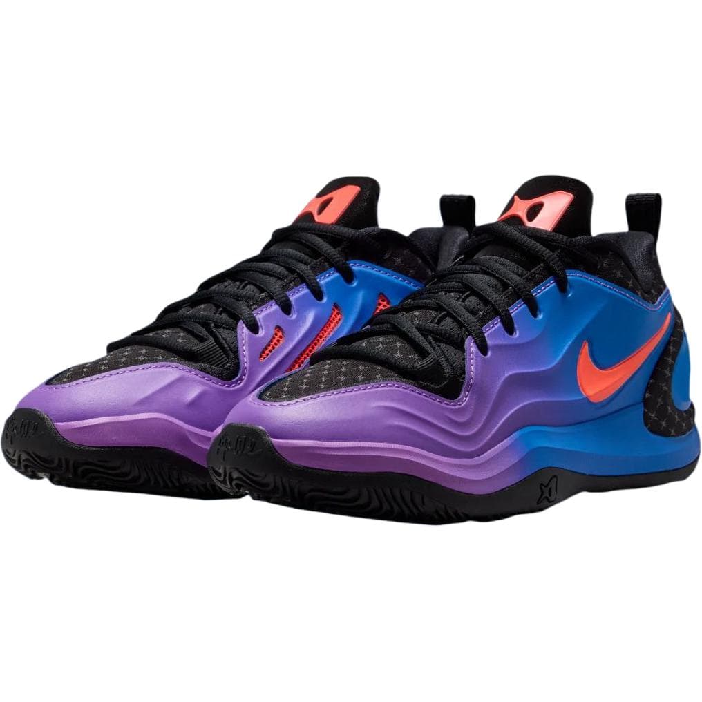 Кроссовки для баскетбола Nike A'Two Low Топ Детская Баскетбольная Обувь Синий Фиолетовый Малыш - изображение 3