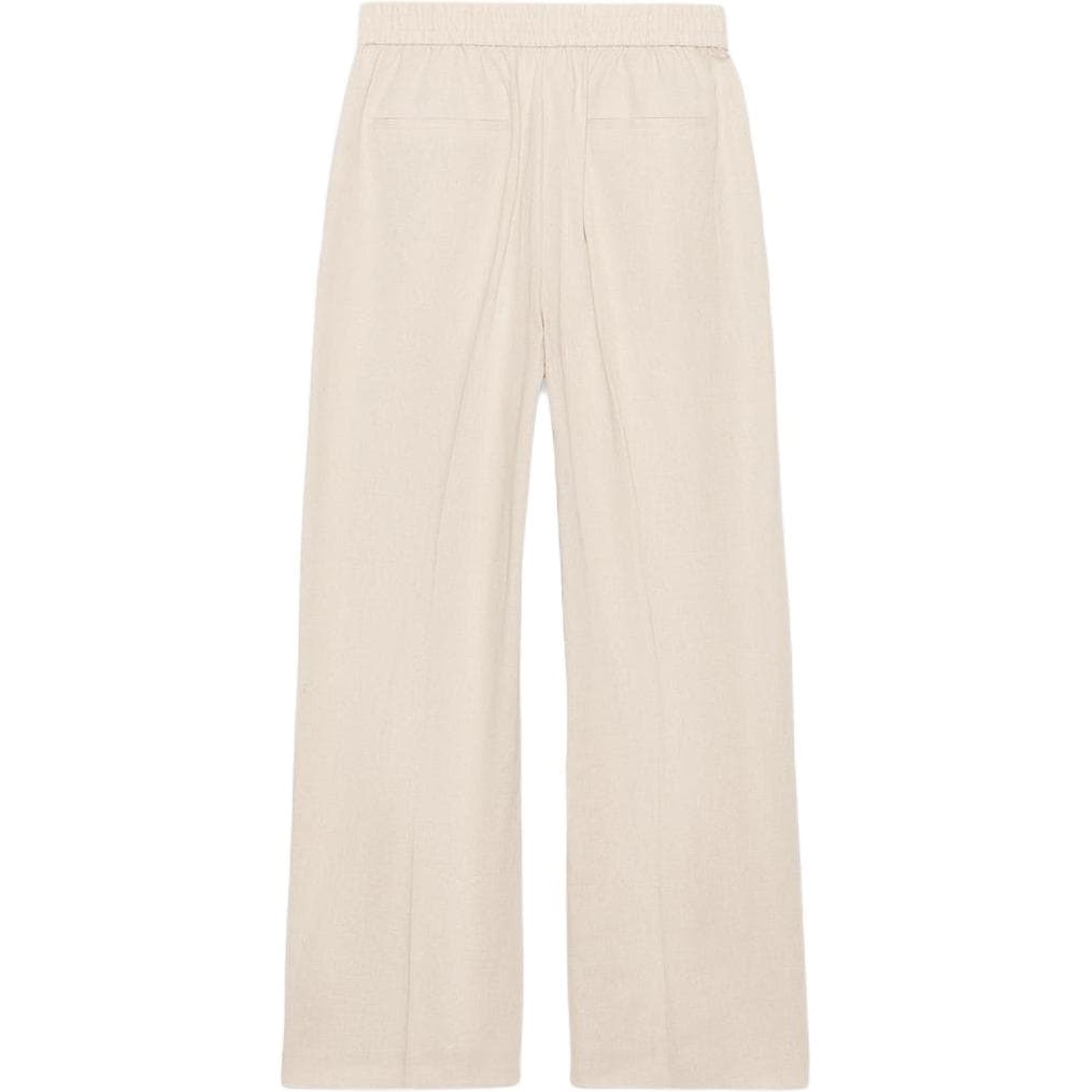 Штаны ZARA Light Beige Women's Casual Pants ZARA Светло-бежевые женские повседневные брюки - изображение 2
