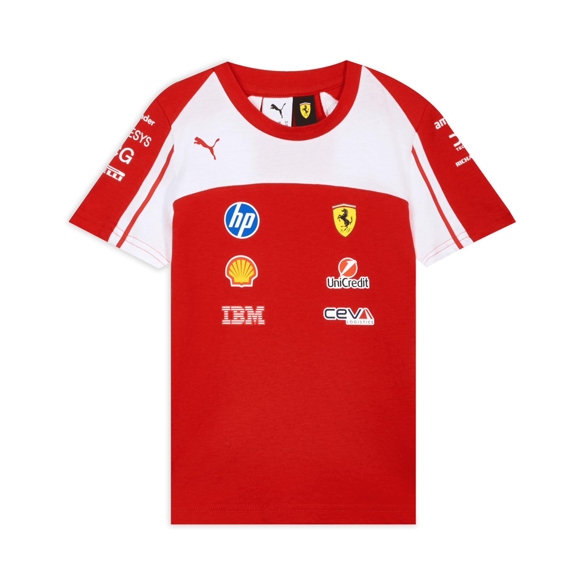 Футболка PUMA Красный 01 Kids T-рубашки - изображение 1