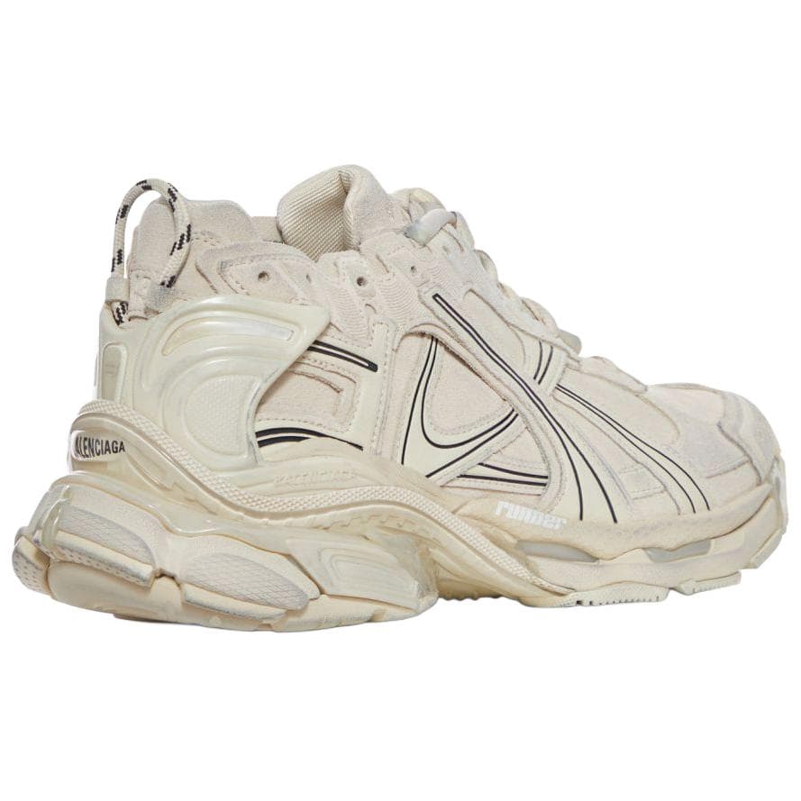Кроссовки Balenciaga Runner Low Топ Массивные Кроссовки Мужские Бежевые - изображение 4