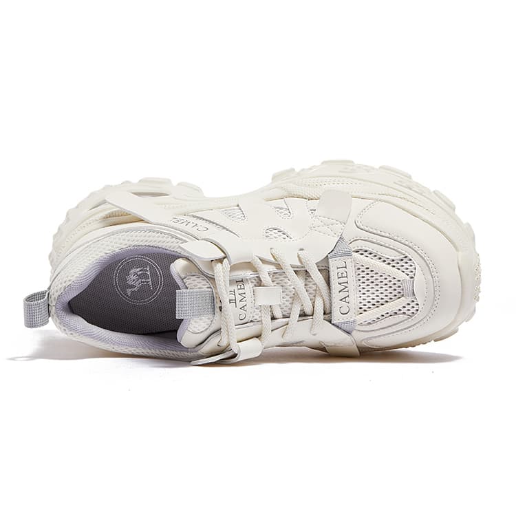 Кроссовки CAMEL Chunky Sneakers Low Top Beige Women's - изображение 3
