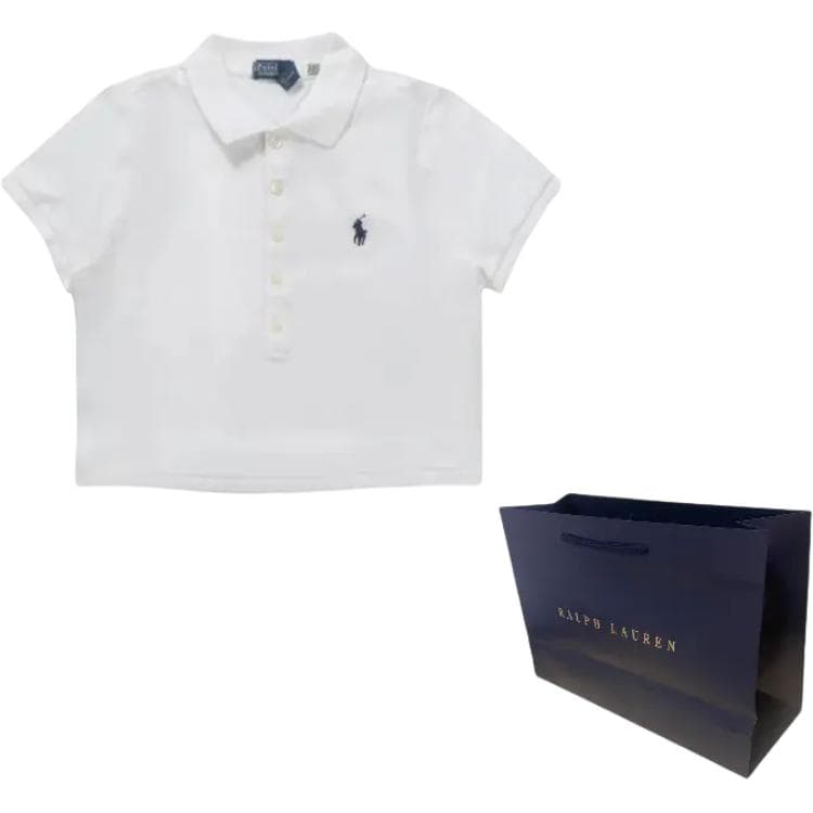 Polo Ralph Lauren Поло Стандартный размер Women's White - изображение 8