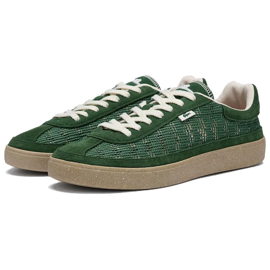 Кроссовки LACOSTE Низкий топ Немецкий армейский кроссовок Мужской Темно-зеленый - изображение 3