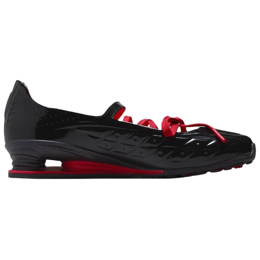 Nike SHOX Z Mary Jane Женские Туфли Черные Красные - изображение 2