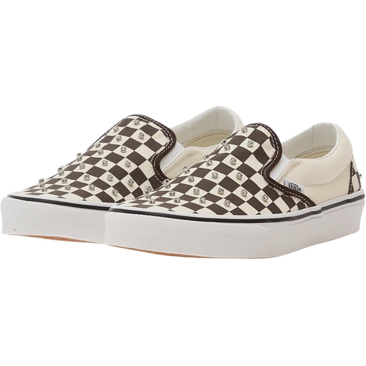 Кроссовки Vans Classic Slip ON Холст Противоскользящий Амортизация Поддержка Низкий Верх Скейтборд Обувь Женская - изображение 3