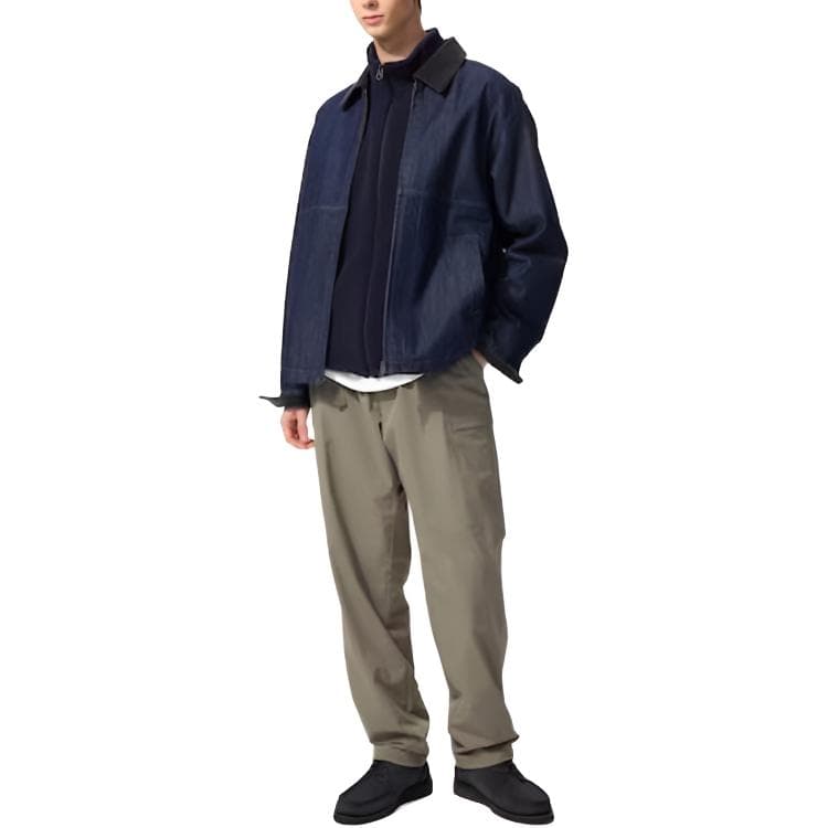 Штаны UNIQLO Хаки Мужской Повседневные брюки - изображение 1