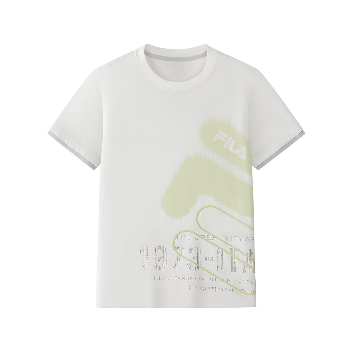 Футболка FILA KIDS T-рубашка Cloud White Детская - изображение 1