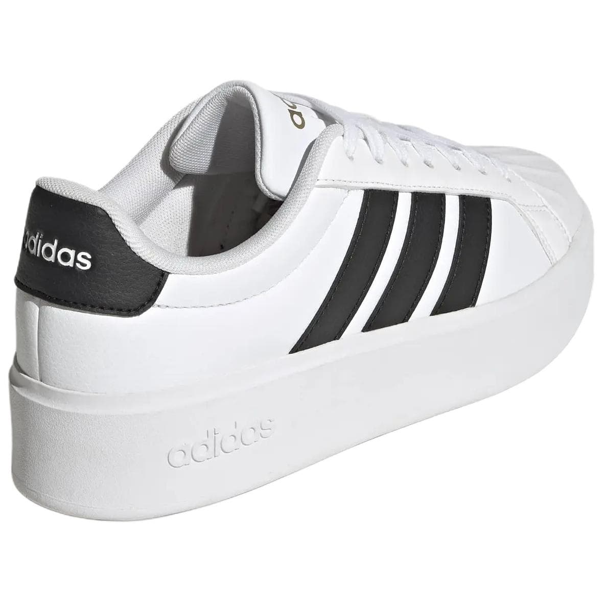 Кроссовки Adidas STREETTALK Износостойкий Поддержка Скейтборд Обувь Women's White - изображение 5