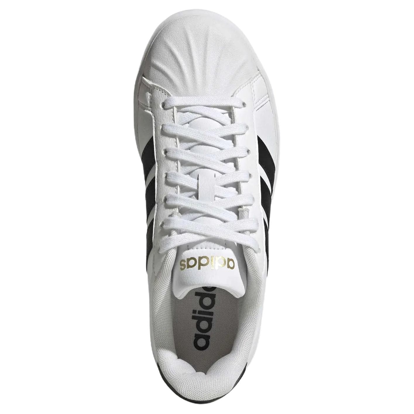 Кроссовки Adidas STREETTALK Износостойкий Поддержка Скейтборд Обувь Women's White - изображение 4