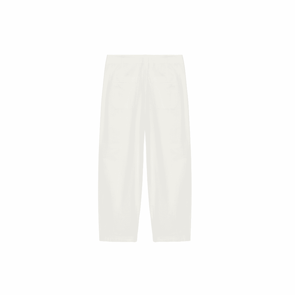Штаны ZARA Морозный Белый Женские Повседневные Штаны - изображение 2