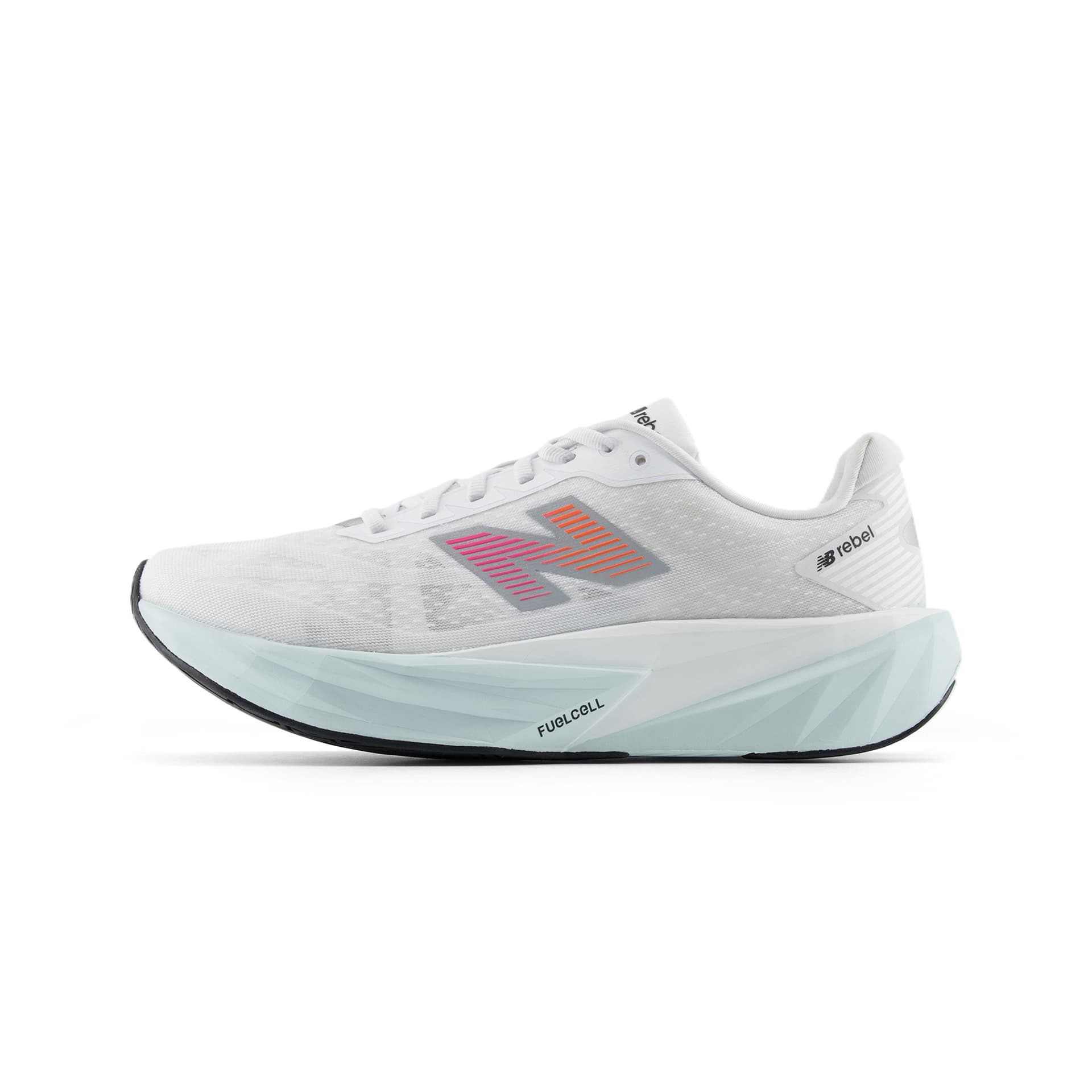 Кроссовки для бега New Balance FuelCell Rebel V5 Беговые кроссовки Мужские Серый Белый D Ширина корпуса - изображение 1
