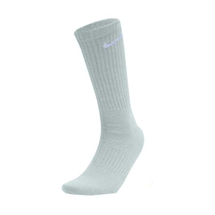 Носки Nike Dri Fit Темно-сланцево-серый Белый Бело-золотой фиолетовый Белый Освежающий вариант Серебристый белый 3 упаковки Унисекс Носки Crew - изображение 3